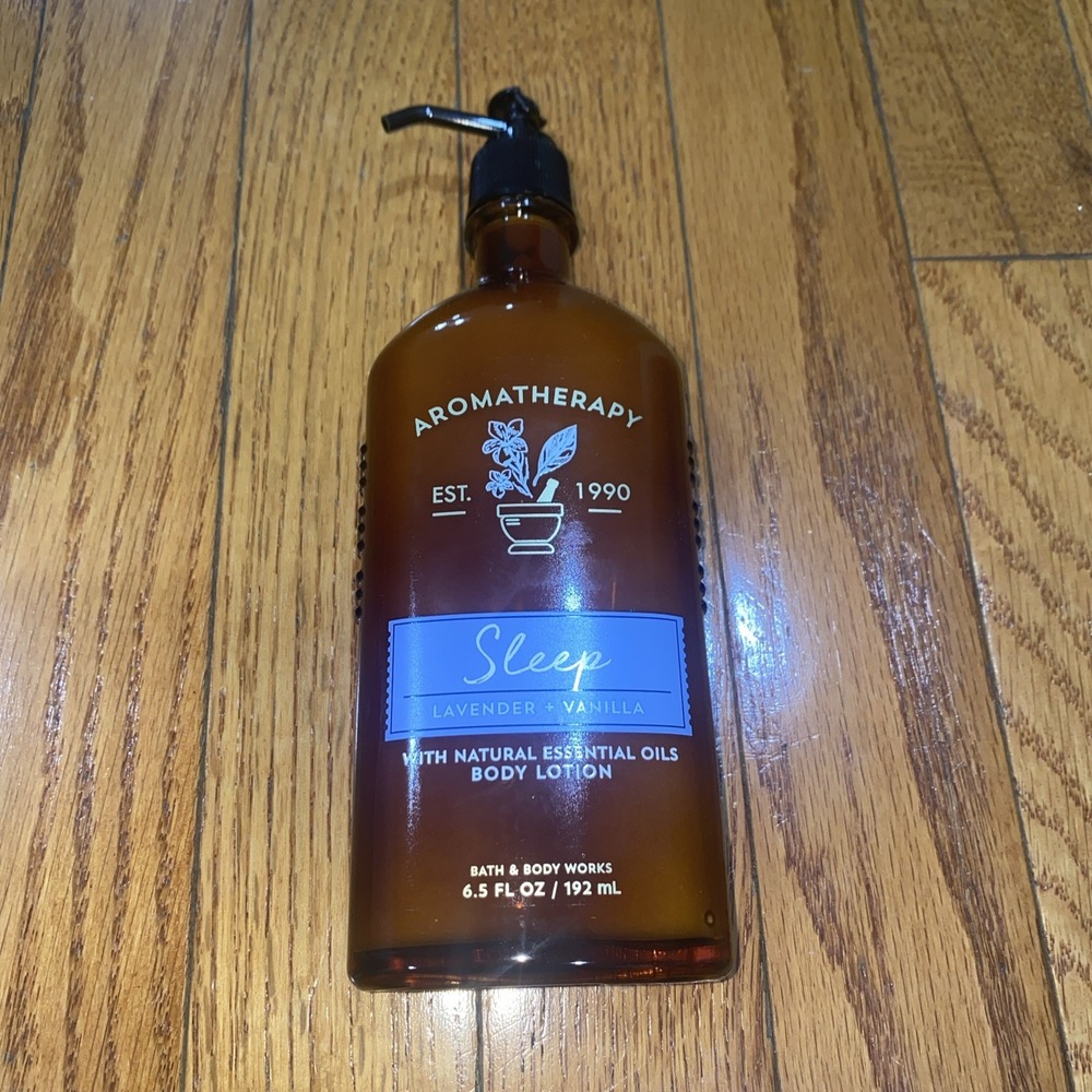 BATH & BODY WORKS AROMATHERAPY Sleep Energy Stress relief Cap Chipped